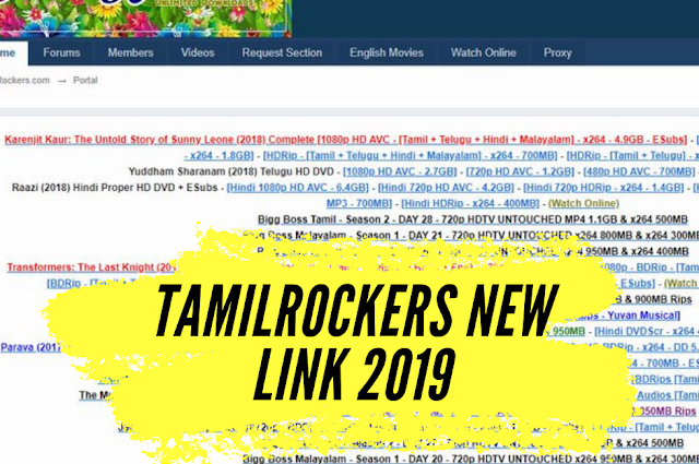 TamilRockers New Link