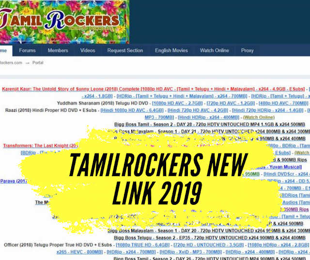 TamilRockers New Link
