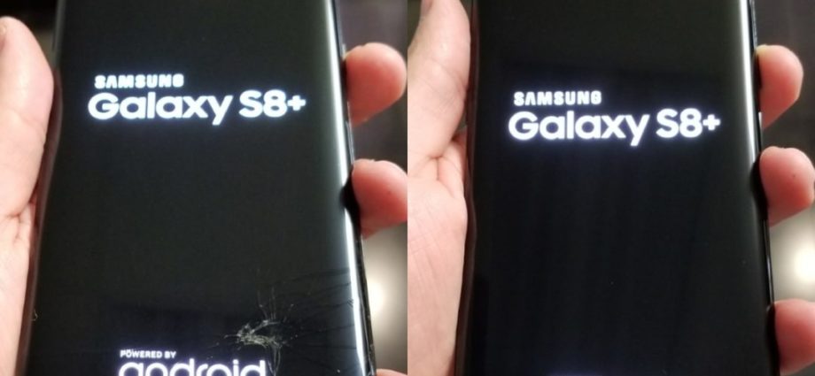 cracked Samsung repair