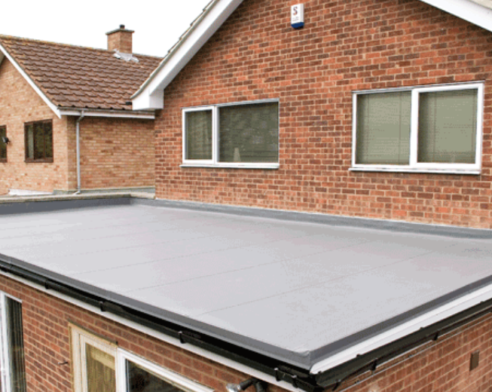 What are Flat roofs?