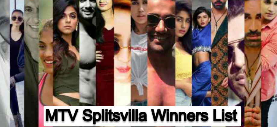 MTV Splitsvilla Winners List