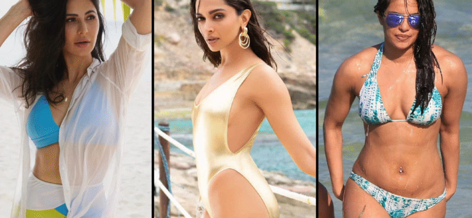 Top 10 Bollywood Actresses In Bikini Look